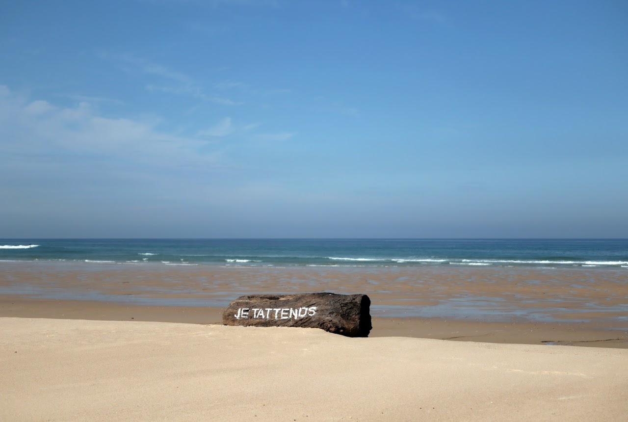 Laurent Lacotte, Words, Text based art, J t'attends